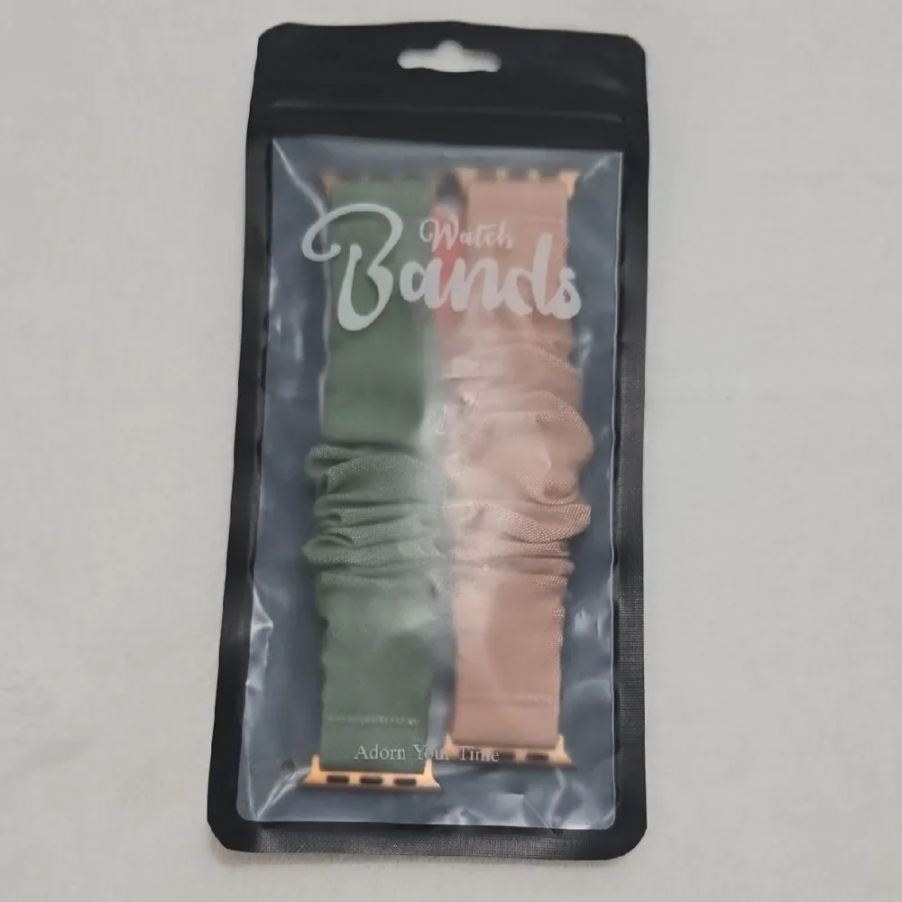 New Green and Pink Watch Bands - Picture 1 of 4